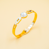 Rose Gold Anti Tarnish Openable Bracelet for women