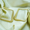 Spring Decor Square Shaped Hoop Earrings Women And Girls ...
